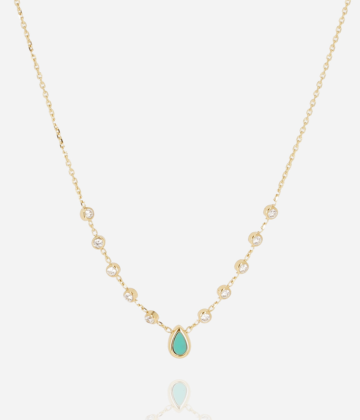 Collier Adrano (Acier doré)