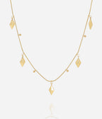Collier Paterno (Acier doré)