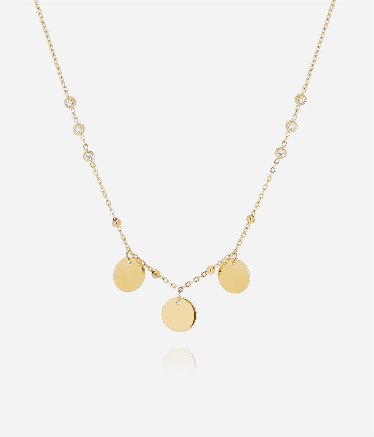 Collier Tergu (Acier doré)
