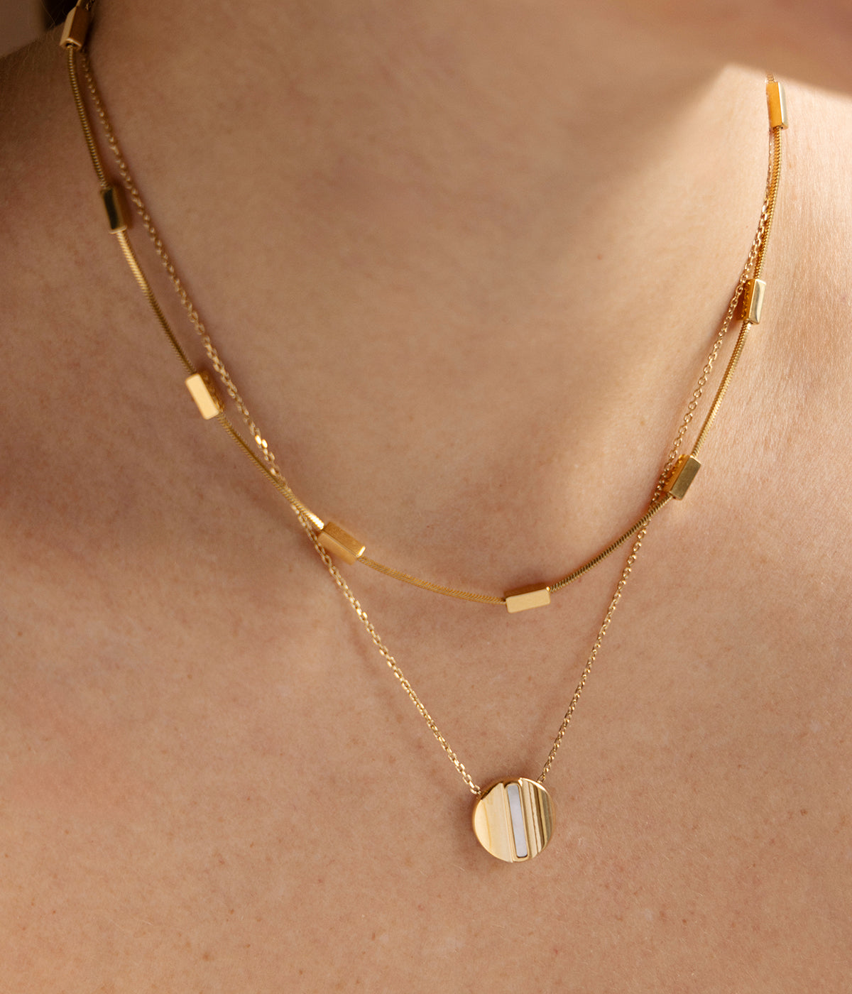 Collier Girolata (Acier doré)