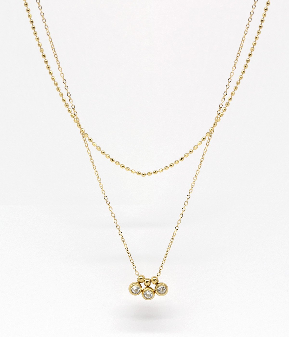 Collier Alta (Acier doré)