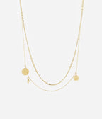 Collier Pastillas (Acier doré)