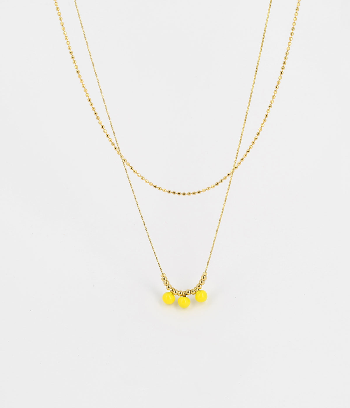 Collier Ikiyo (Acier doré)