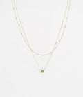 Collier Gravity (Acier doré)