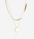 Collier Zéphira (Acier doré)