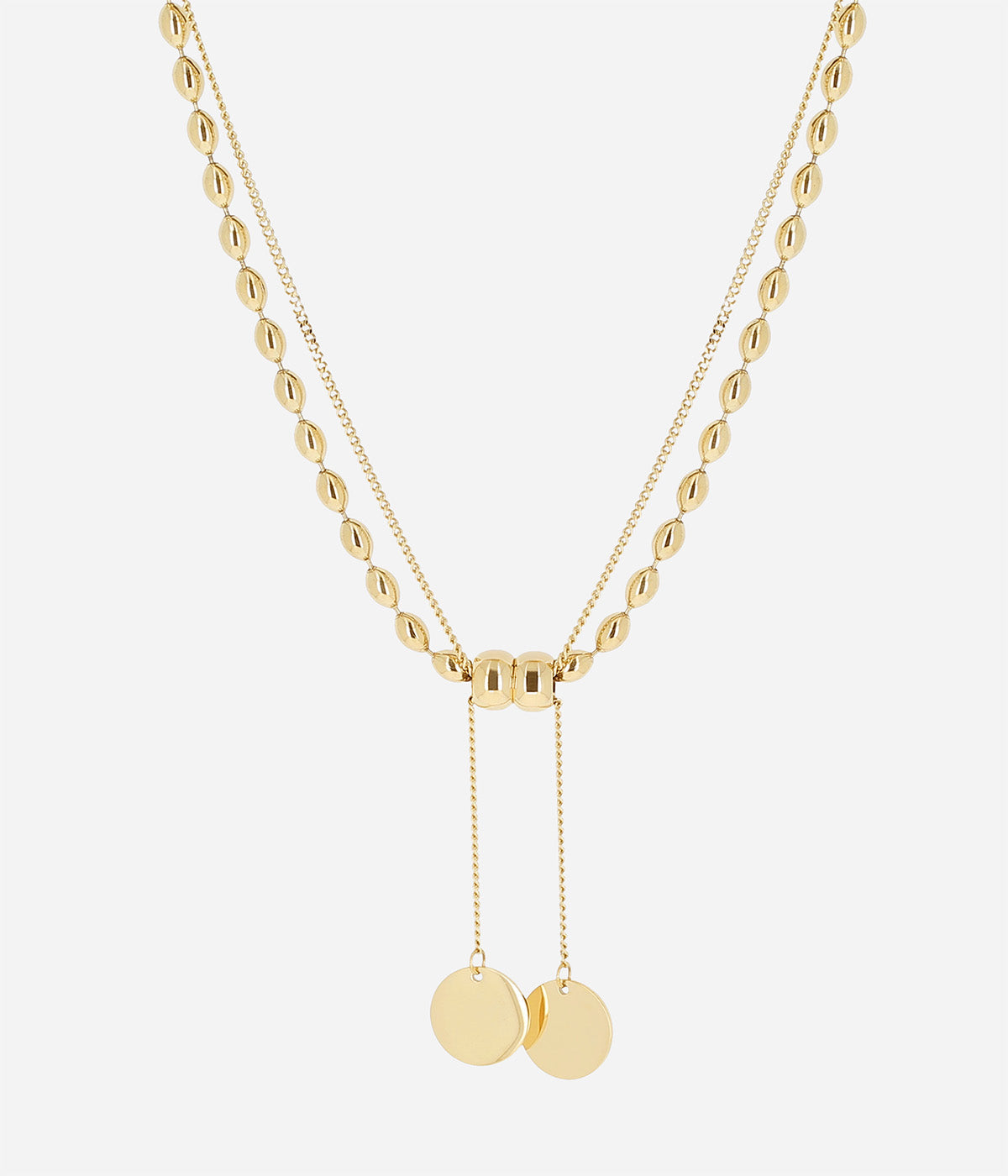 Collier Rumi (Acier doré)