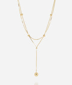 Collier Andria (Acier doré)