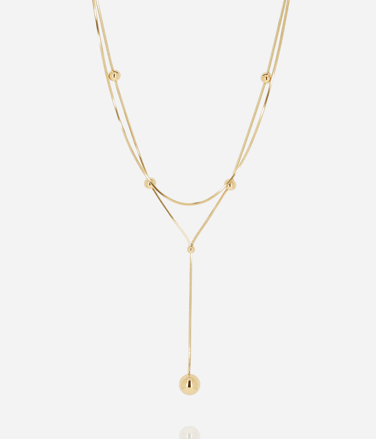 Collier Andria (Acier doré)