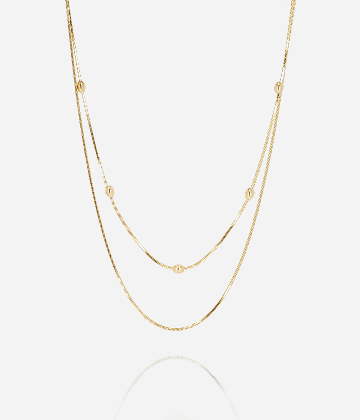 Collier Larino (Acier doré)