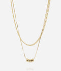 Collier Luzzipeo (Acier doré)