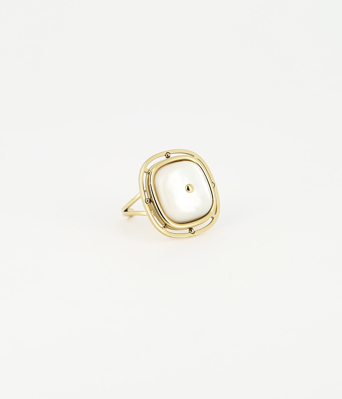 Bague Galli (Acier doré)