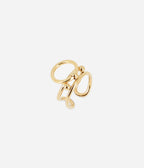 Bague Aglae (Acier doré)