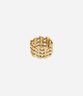 Bague Bayard (Acier doré)