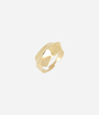 Bague Kaima (Acier doré)
