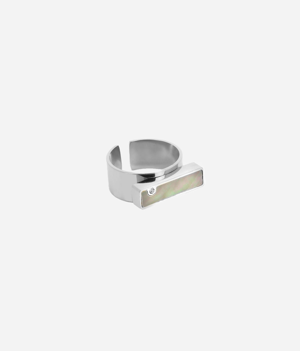 Bague Barrette (Acier)