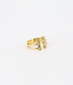 Bague Riverton (Acier doré)
