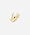 Bague Hyota (Acier doré)