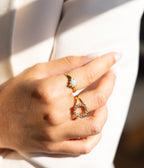 Bague Acilia (Acier doré)