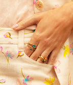 Bague Grazia (Acier doré)