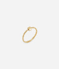 Bague Paulla (Acier doré)
