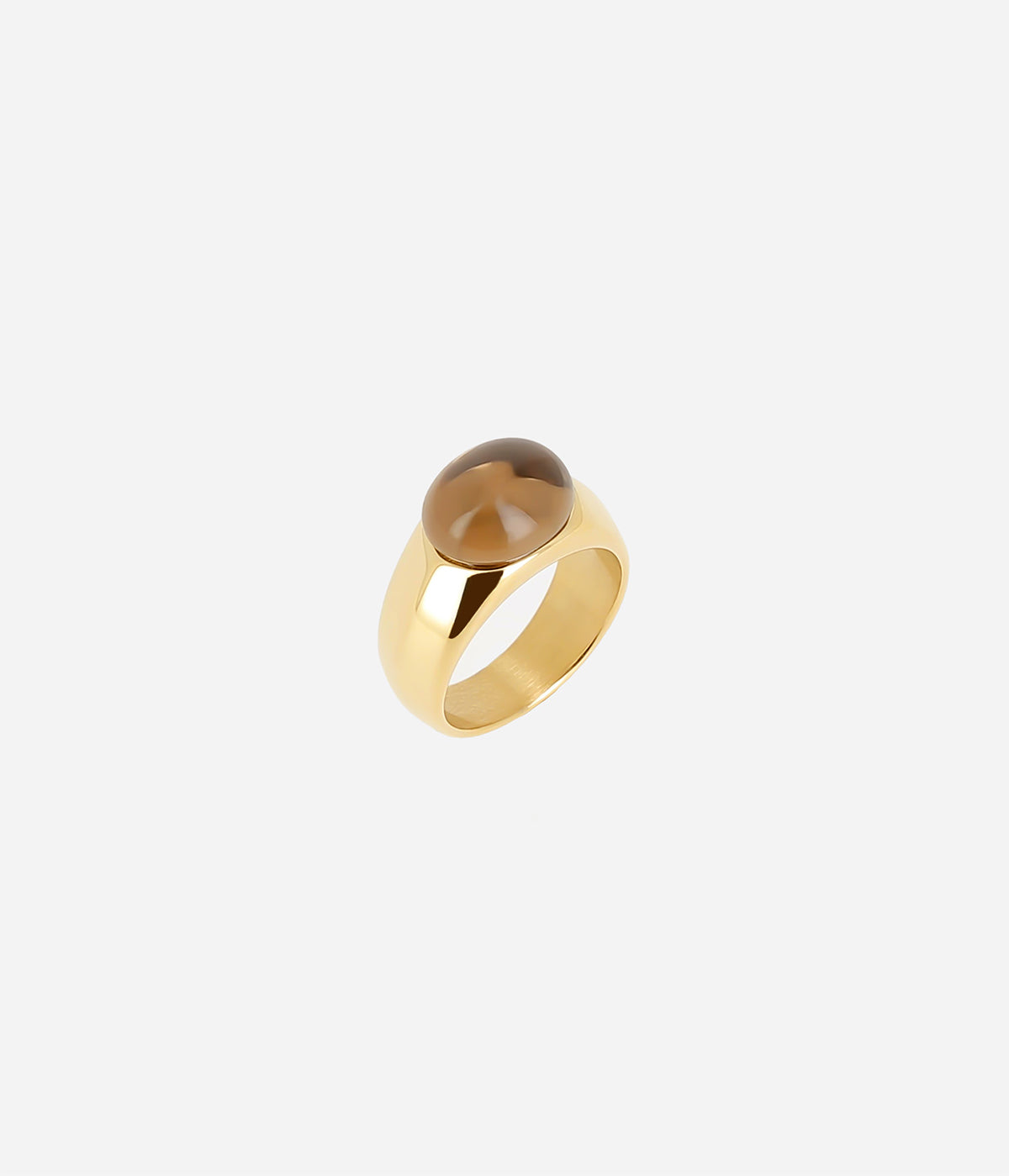Bague Zirena (Acier doré)