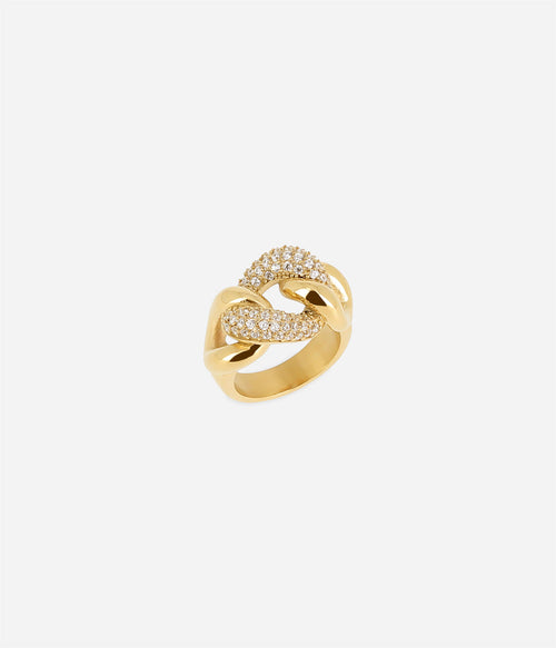 Bague Verona (Acier doré)