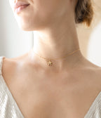 Bijou de dos Annette (Acier doré)