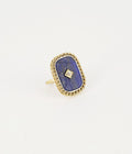 Bague Elijah (Acier doré)