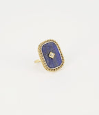 Bague Elijah (Acier doré)