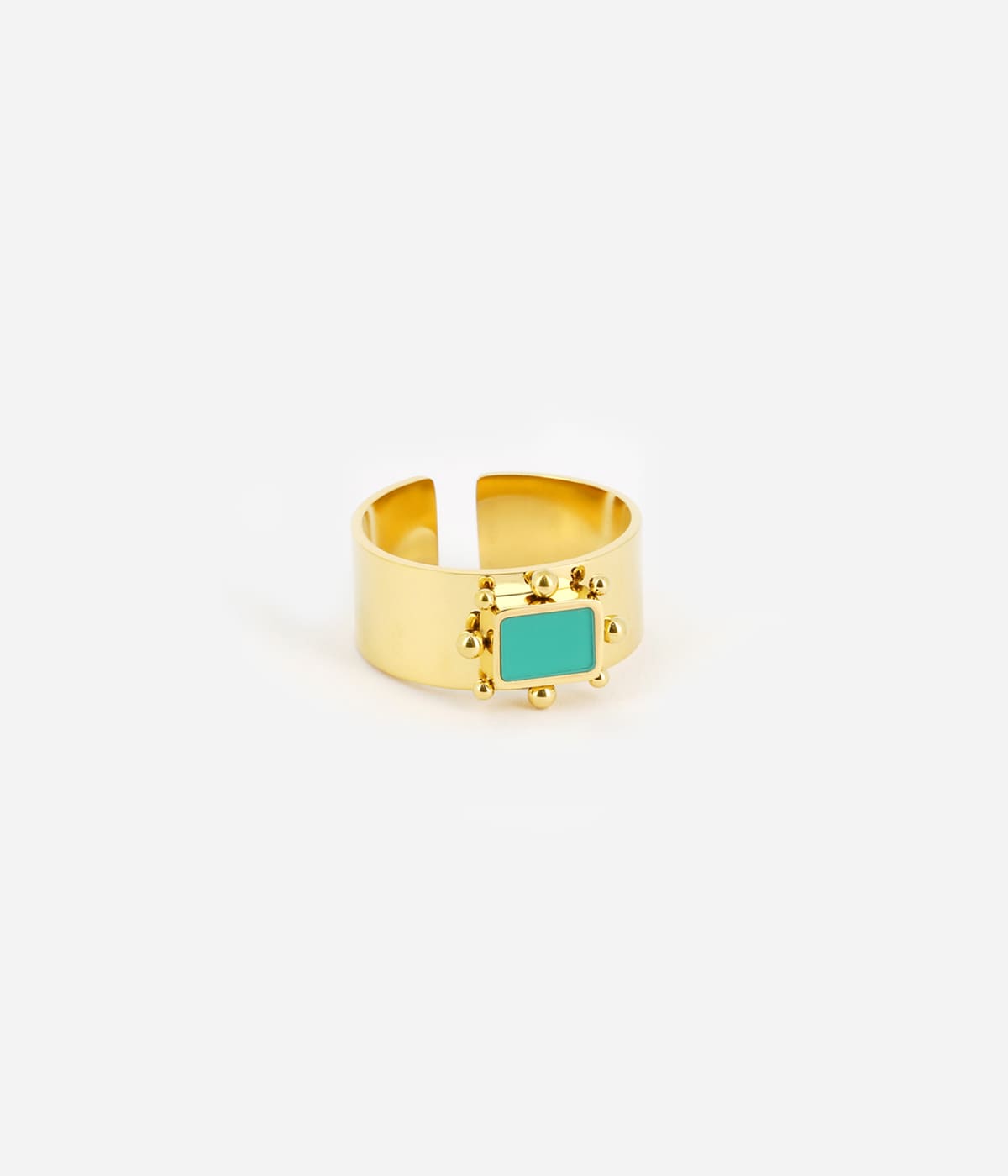 Bague Enid (Acier doré)