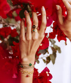 Bague Liz (Acier doré)