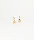 Boucles d'oreilles Hope & Zen (Acier doré)