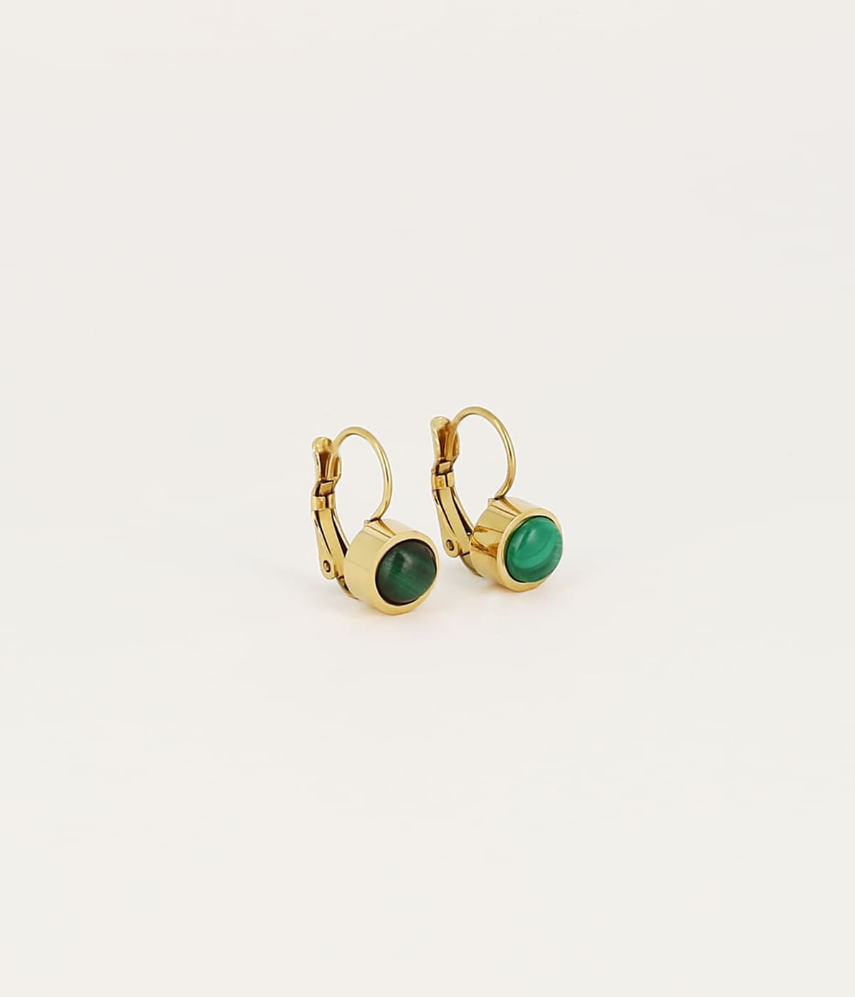 Boucles d'oreilles Lima (Acier doré)