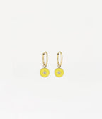 Boucles d'oreilles Liz (Acier doré)