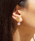 Boucles d'oreilles Louisiana (Acier)