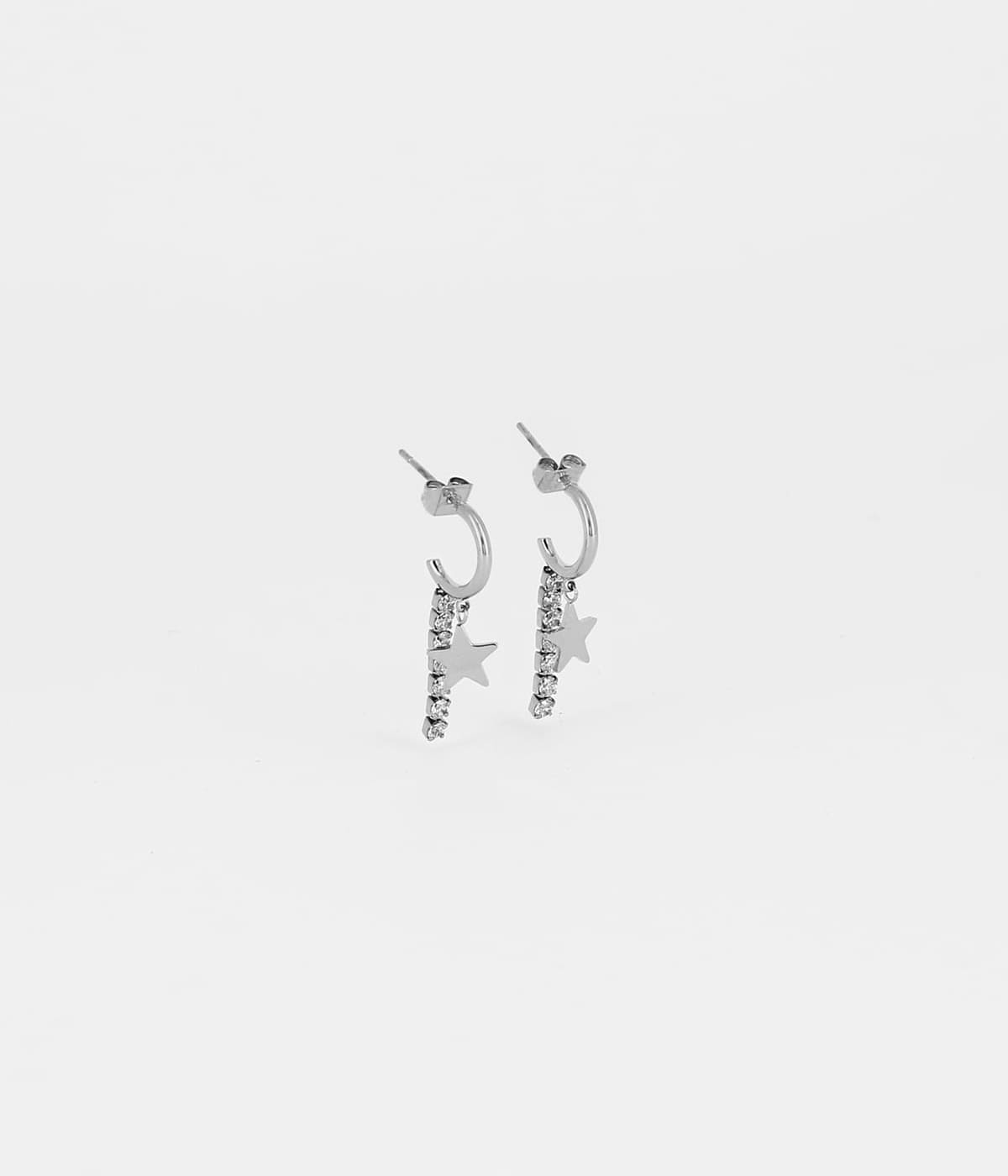 Boucles d'oreilles Louma (Acier)