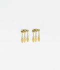 Boucles d'oreilles Navajo (Acier doré)