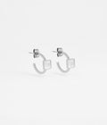 Boucles d'oreilles Precious Square (Acier)