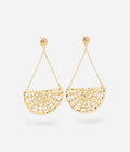 Boucles d'oreilles San Antonio (Acier doré)