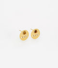 Boucles d'oreilles Thèbes (Acier doré)