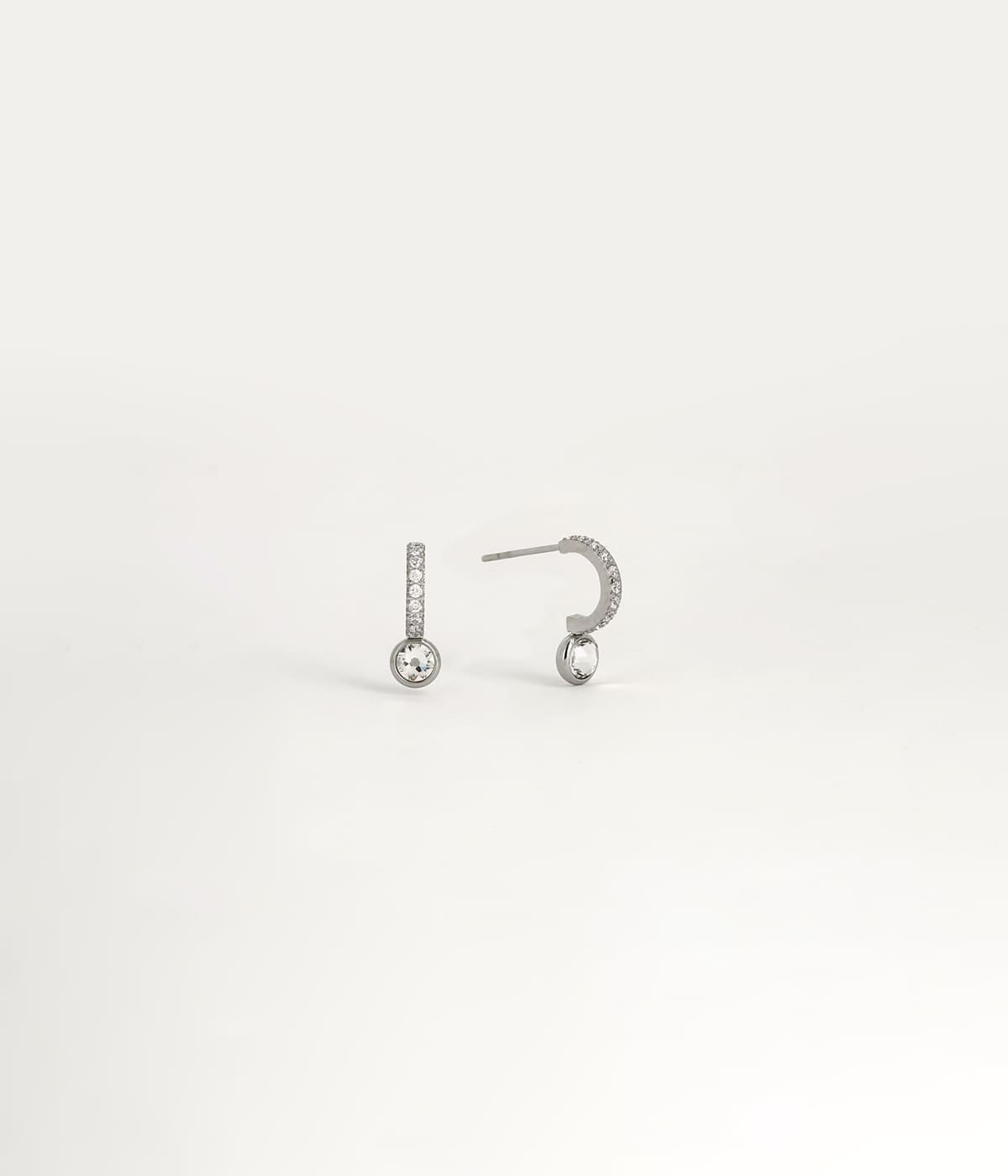 Boucles d'oreilles Vanilo (Acier)