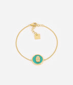 Bracelet Atoum (Acier doré)