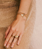 Bracelet Louise (Acier doré)