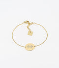 Bracelet Runes Amour (Acier doré)