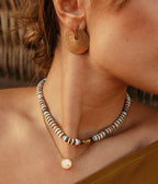 Collier Bénédicte (Acier doré)