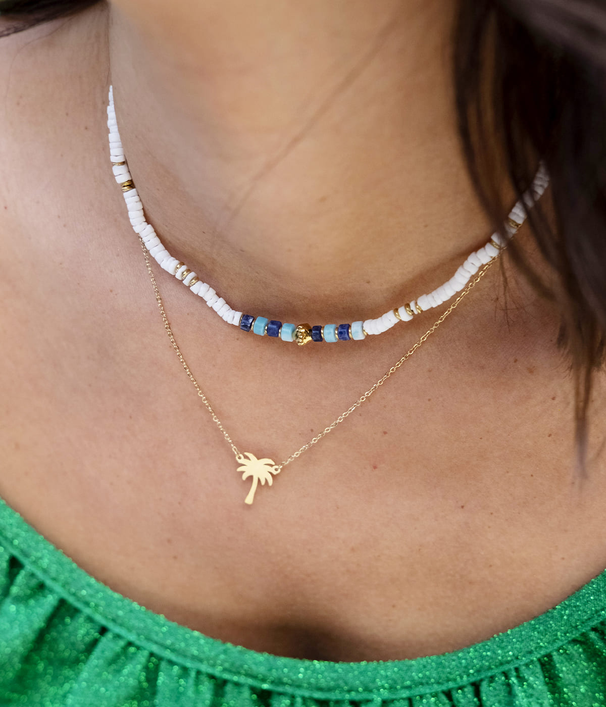 Collier Palm Spring (Acier)