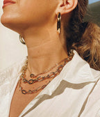 Collier Betty (Acier doré)