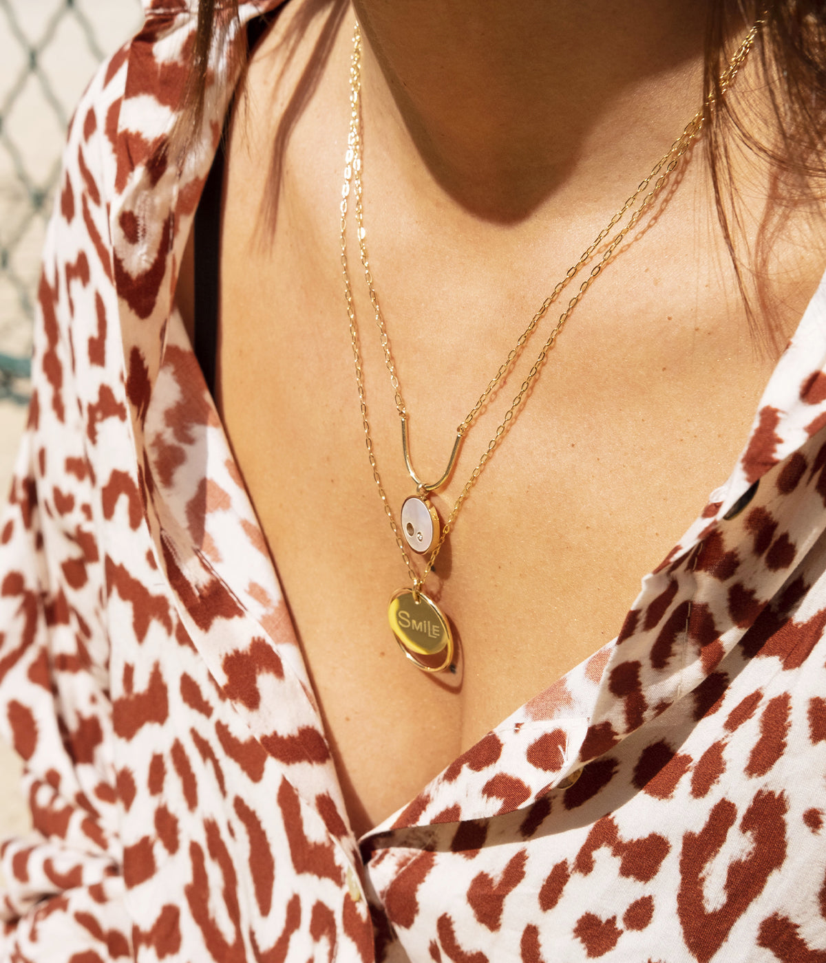 Collier Glad (Acier doré)
