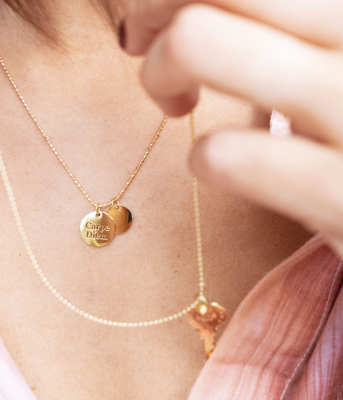 Collier Libre (Acier doré)