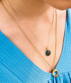 Collier Wheel (Acier doré)